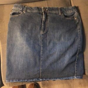 Nine West Jean skirt